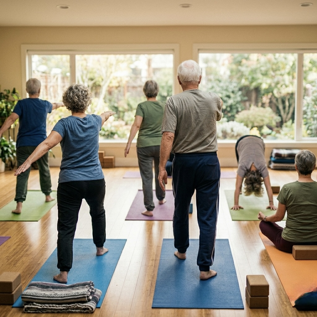 Yoga para adultos mayores